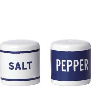 KATE SPADE ORDERS UP PORCRLAIN SALT & PEPPER SET